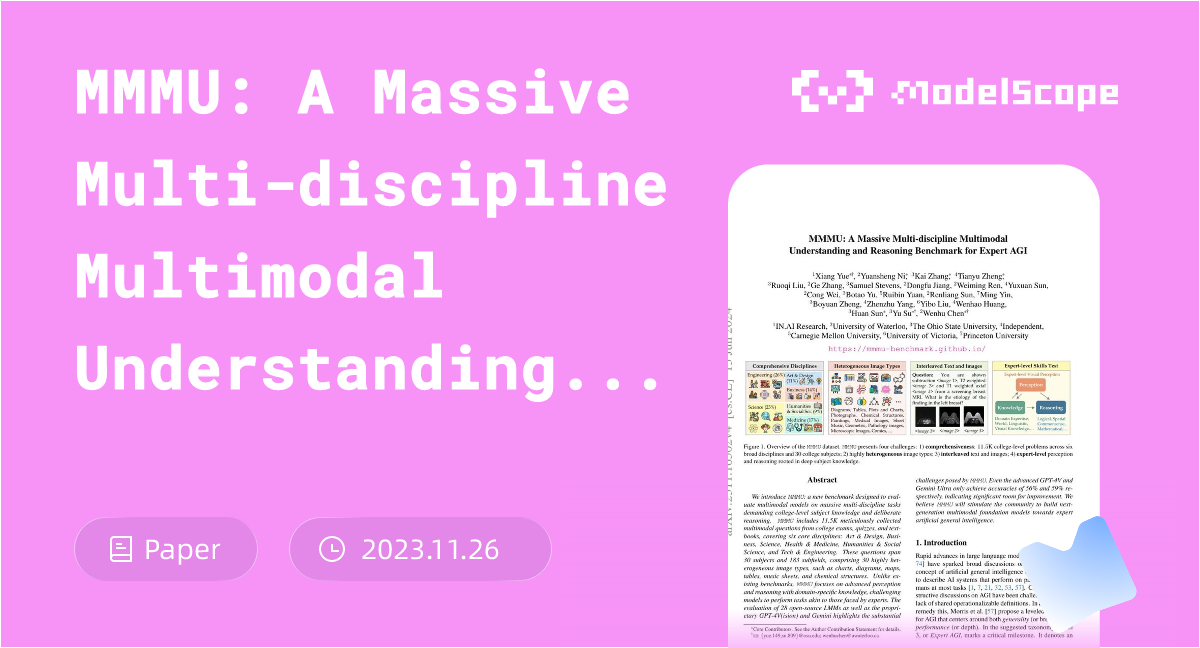 MMMU: A Massive Multi-discipline Multimodal Understanding and Reasoning ...